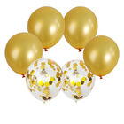 Indoor Gold Confetti Party Decoration Balloons