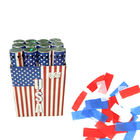Red White Blue Paper Party Confetti Cannon For Independence Day