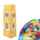 Colorful Paper Slip Biodegradable Confetti Cannon For New Year