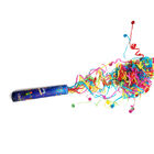 Easy To Clean Metallic Party Streamers Party Confetti Poppers
