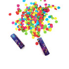 Colorful Round Strip Paper Confetti Streamer Cannon For Halloween