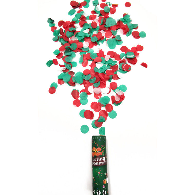 Floating Hand Throw Coloured Confetti Cannon For Christmas
