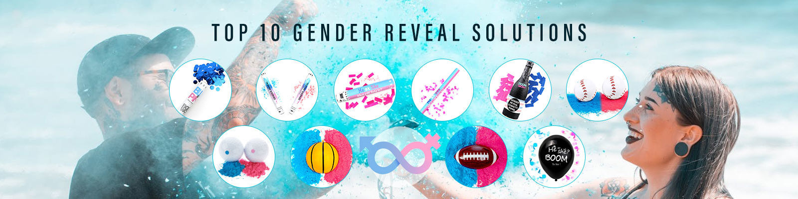 China best Gender Reveal Confetti Cannon on sales